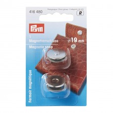 Inchizatori magnetice geanta 19mm argintii - Prym 416480